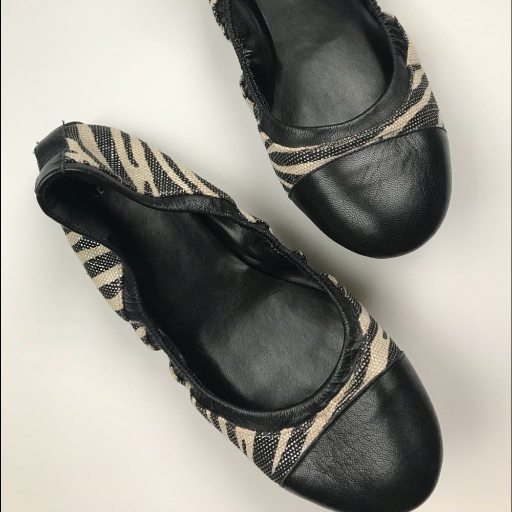 Cole Haan 🦓 zebra ballet flats